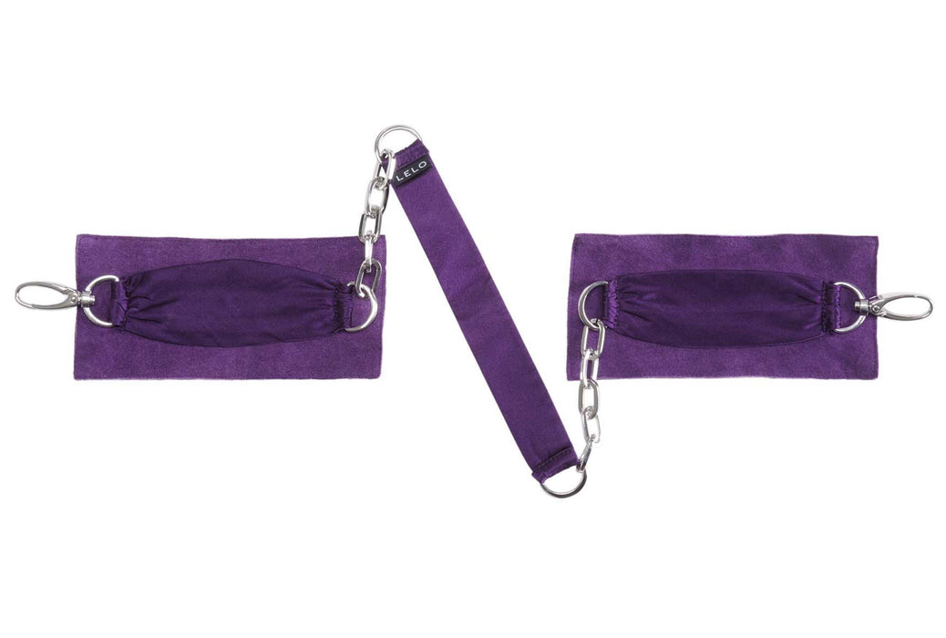 LELO Sutra Chainlink Cuffs Purple