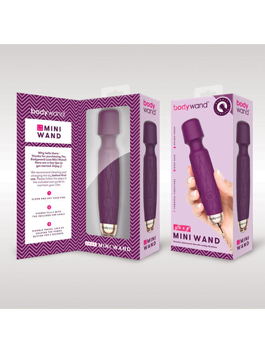 Bodywand Luxe Mini Rechargeable Massager Rose