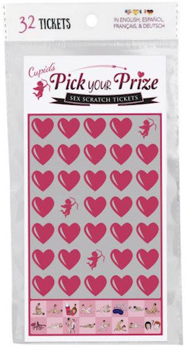 Cupids Pick Your Prize Scratch Ticket - Game