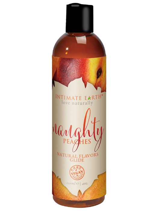 Intimate Earth Naughty Peaches Natural Flavors Glide 60ml