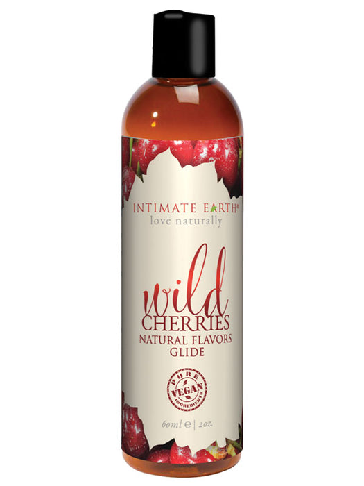 Intimate Earth Wild Cherries Natural Flavors Glide 60ml