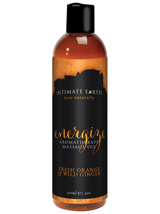 Intimate Earth Energize Massage Oil 120ml