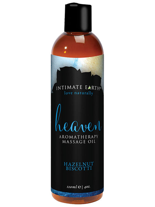 Intimate Earth Heaven Hazelnut Biscotti Massage Oil 120ml