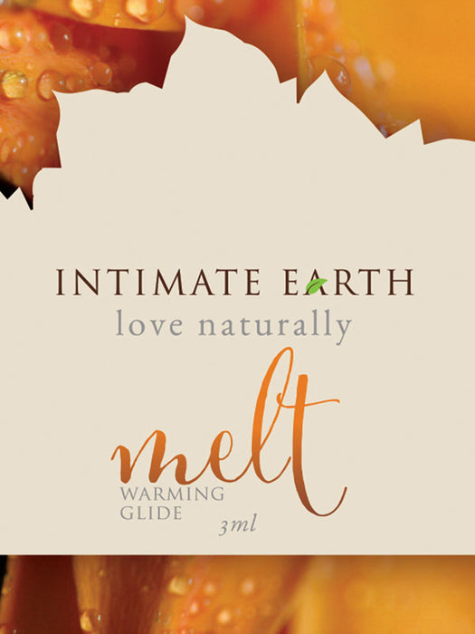 Intimate Earth Melt Warming Glide 3ml Foil