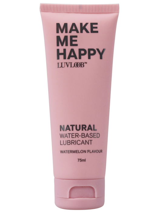 LUVLOOB Natural Water-Based Lubricant (Watermelon Flavour) 75ml - Make Me Happy
