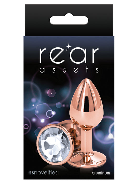 Rear Assets Rose Gold Small Clear