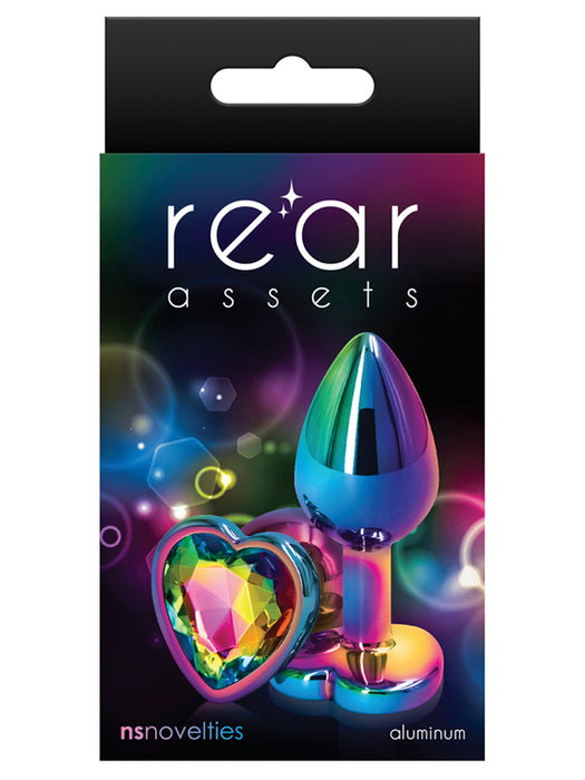 Rear Assets Mulitcolor Heart Small Rainbow