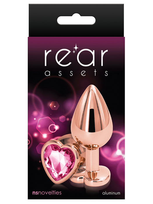 Rear Assets Rose Gold Heart Medium Pink