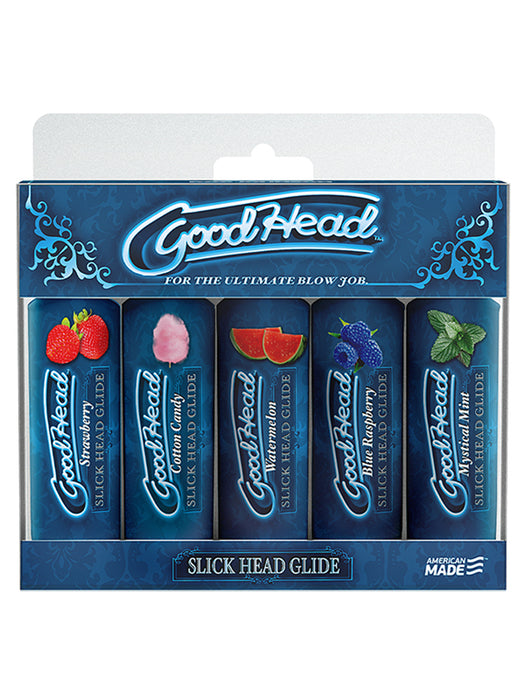 GoodHead Slick Head Glide 5 x 30ml Bottles