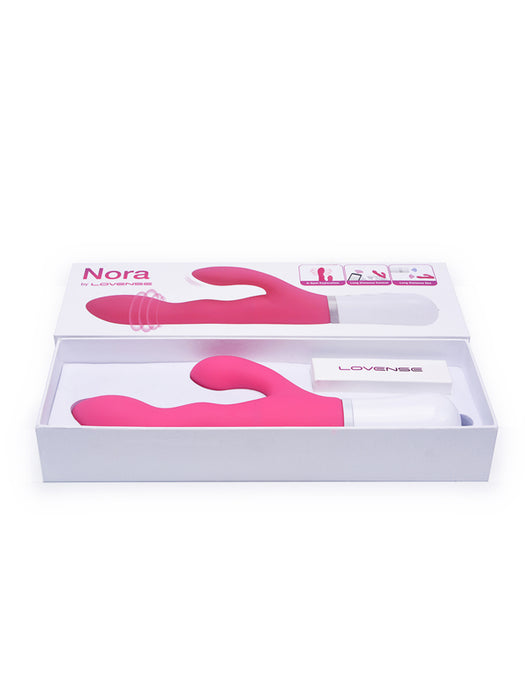 Lovense Nora Bluetooth Remote-Controlled Rabbit Vibrator