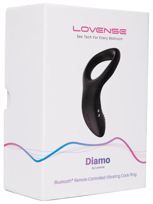 Lovense Diamo Bluetooth Remote-Controlled Vibrating Cock Ring