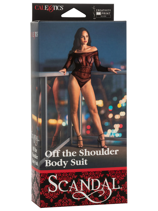Scandal Off the Shoulder Body Suit