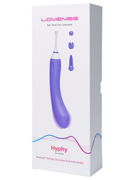 Lovense Hyphy Bluetooth Remote-Controlled Dual-End Vibrator