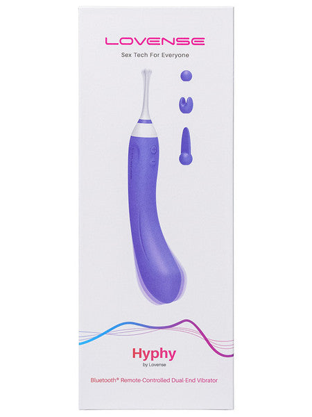 Lovense Hyphy Bluetooth Remote-Controlled Dual-End Vibrator