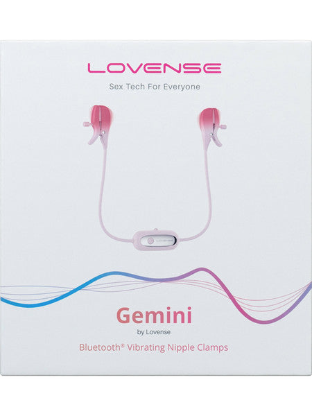 Lovense Gemini Bluetooth Vibrating Nipple Clamps