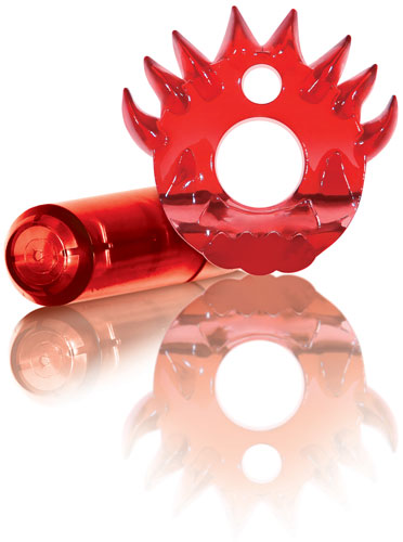Zero Tolerance Flame Thrower Cock Ring - Red