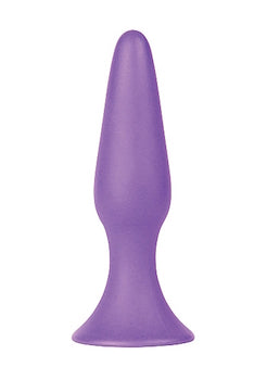 Shots Toys Silky Butt Plug Big - Purple