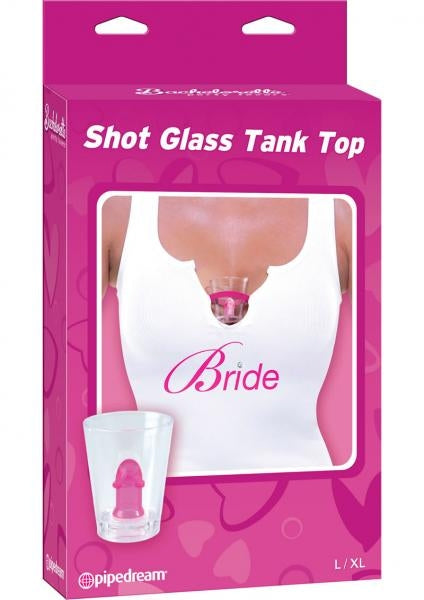 Bachelorette Shot Glass Tank Top - Small/Medium