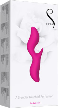 Swan Rechargeable Vibrator - The Black Swan