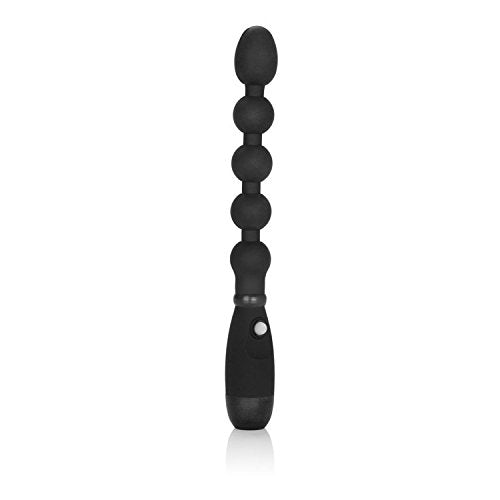 Booty Call Booty Bender Vibrating Beads - Black