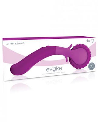 Jimmyjane Evoke Du-o Purple Vibrating Massage Wheel
