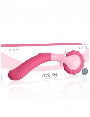 JimmyJane Evoke Sol-o Vibrating Massage Wheel - Pink