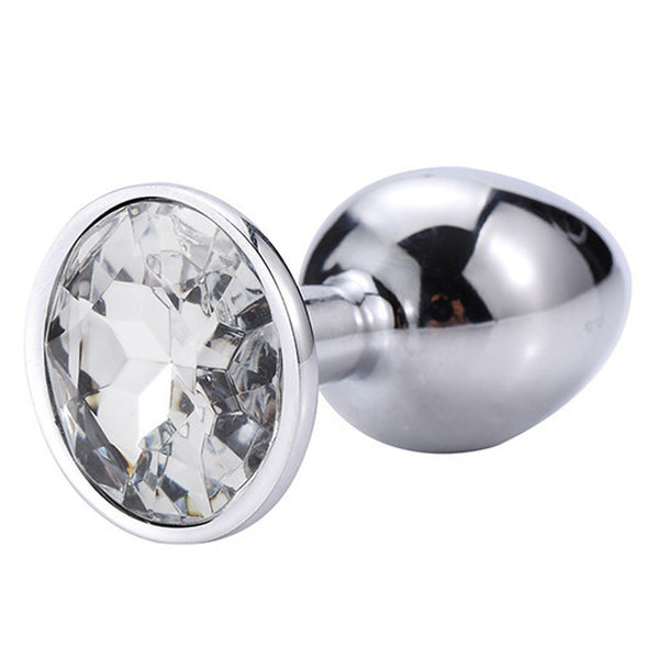 Everyday Sexy Stainless Steel Butt Plug Medium - Clear