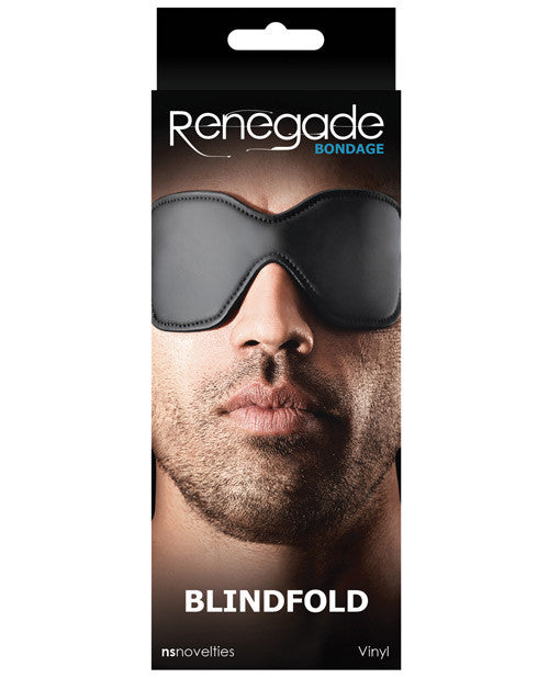 Renegade Vinyl Blindfold - Black