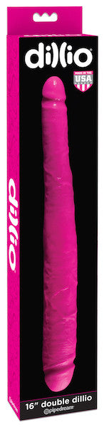Dillio 16inch Double Dong - Pink