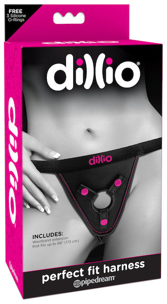 Dillio Perfect Fit Harness - Pink