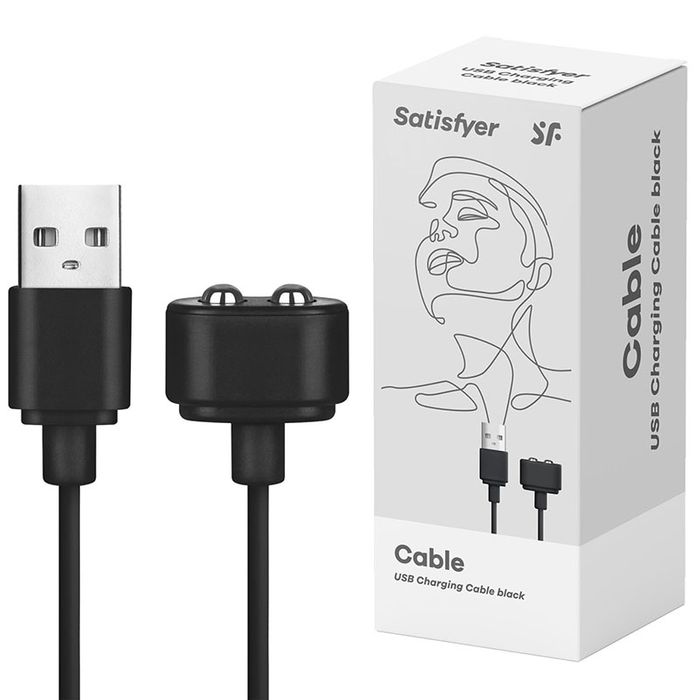 Satisfyer USB Charging Cable - Black