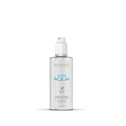Wicked SIMPLY AQUA Unscented Lubricant 70ml