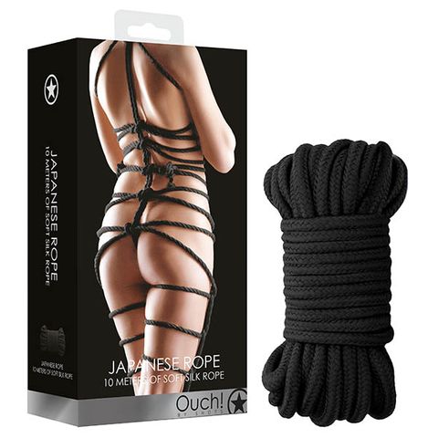 Ouch Japanese 10 Meter Rope - Black