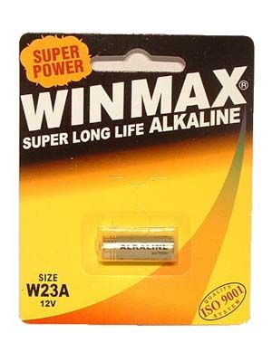 Winmax A23 Alkaline Battery - 1 Pack