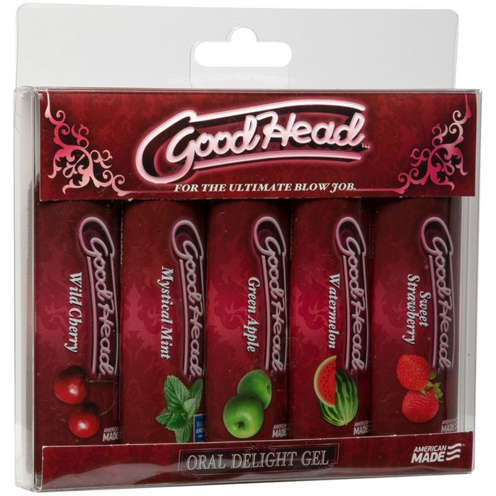 Goodhead Oral Delight Gel 5 x 30ml Bottles