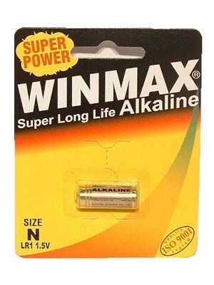 Winmax N Alkaline Battery - 1 Pack