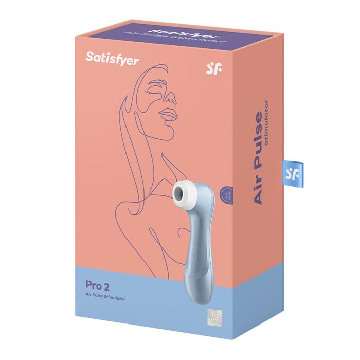 Satisfyer Pro 2 Generation 2 Rechargeable Clitoral Stimulator - Blue