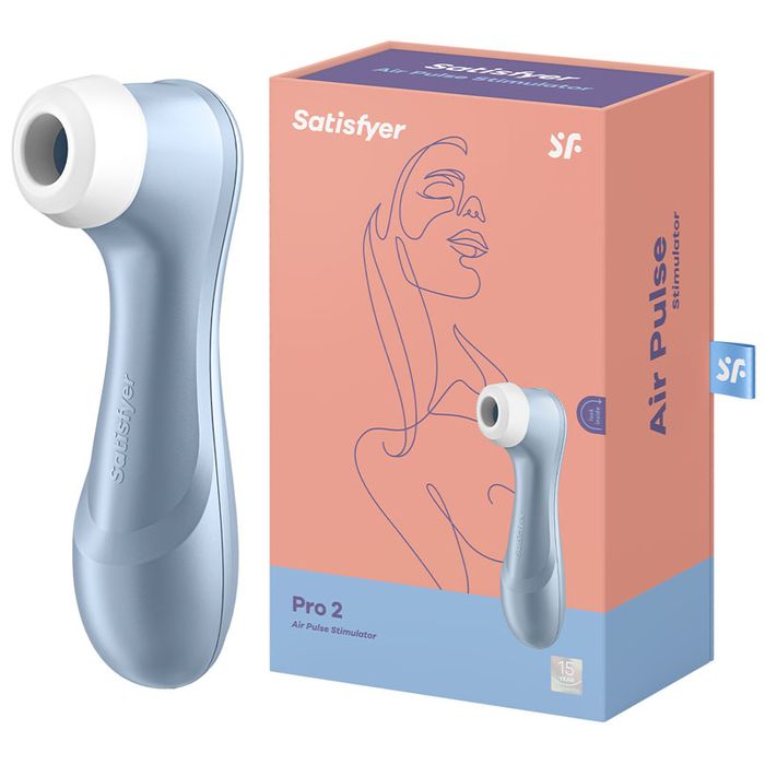 Satisfyer Pro 2 Generation 2 Rechargeable Clitoral Stimulator - Blue