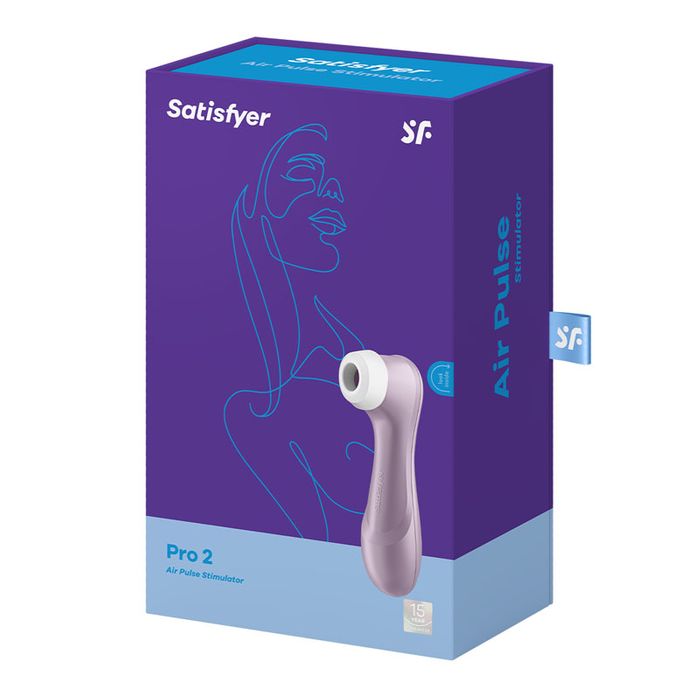 Satisfyer Pro 2 Generation 2 Rechargeable Clitoral Stimulator - Violet