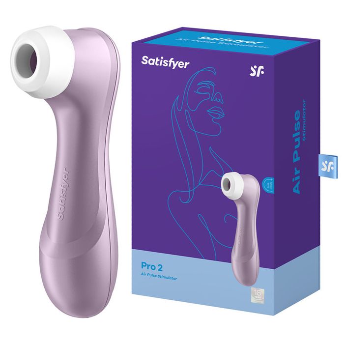 Satisfyer Pro 2 Generation 2 Rechargeable Clitoral Stimulator - Violet